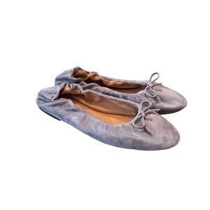 Polo Ralph Lauren The Suede Pony Ballet Flats